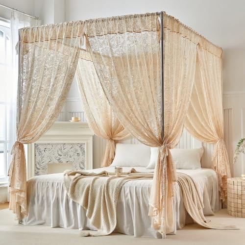 Luxury lace bed canopy - luxury,